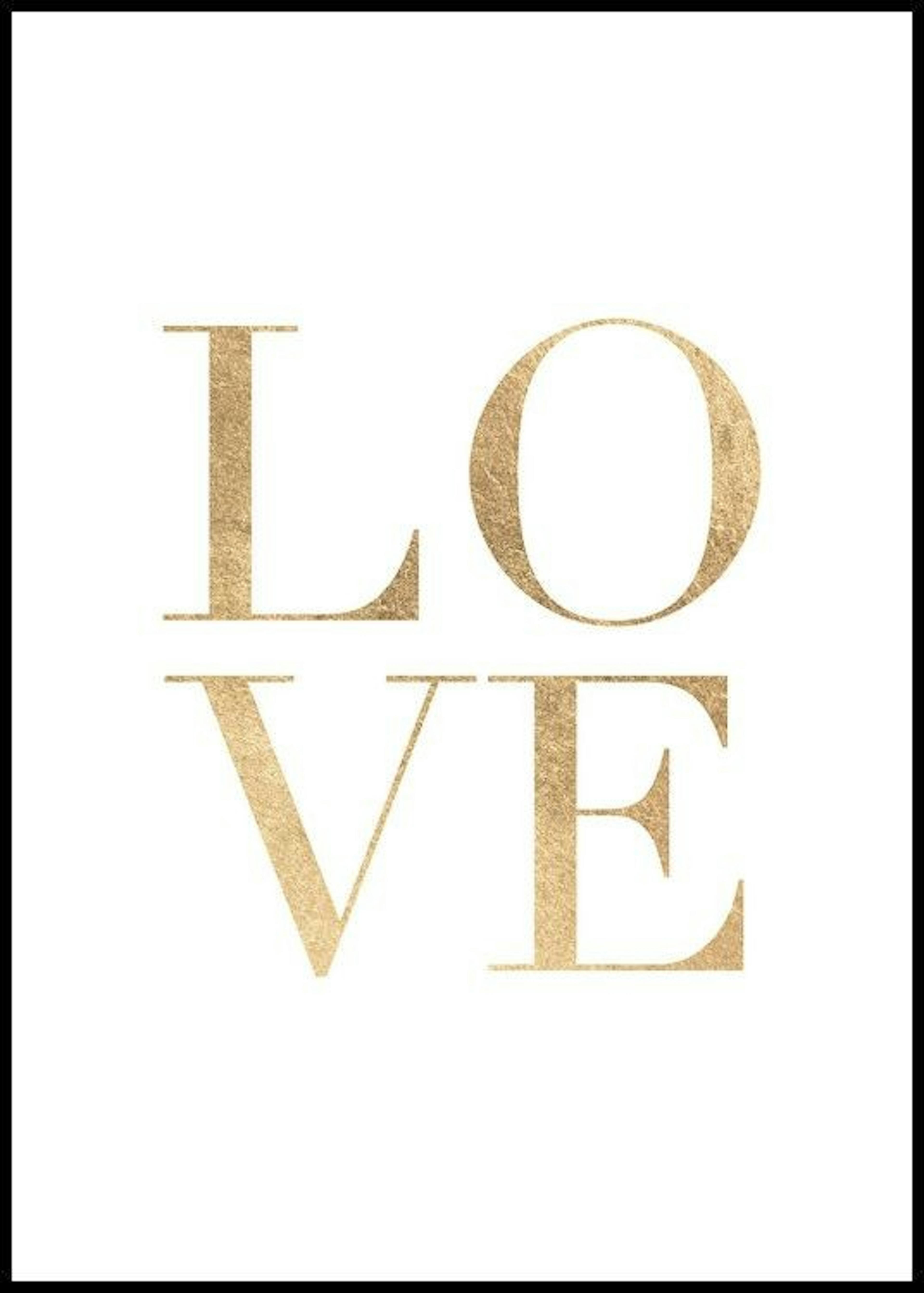 Gouden liefde Poster 0