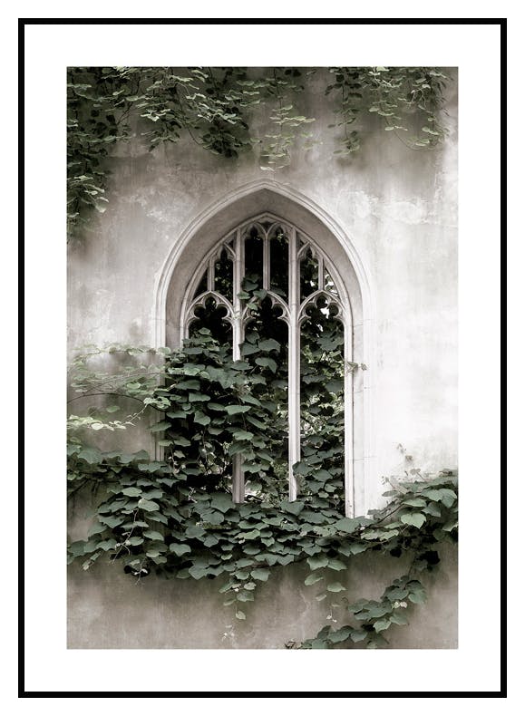 Plakat Okno W Zamku (21x30 cm) - Poster Store