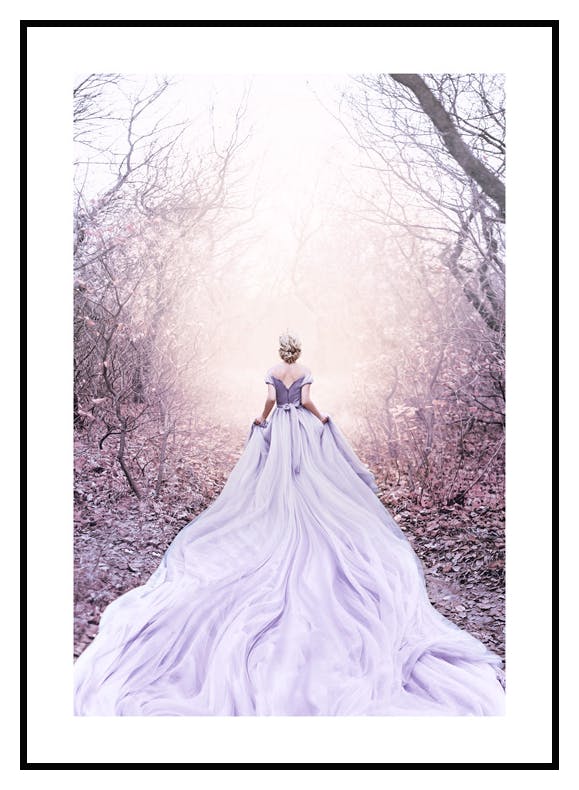 Plakat Księżniczka (50x70 cm) - Poster Store