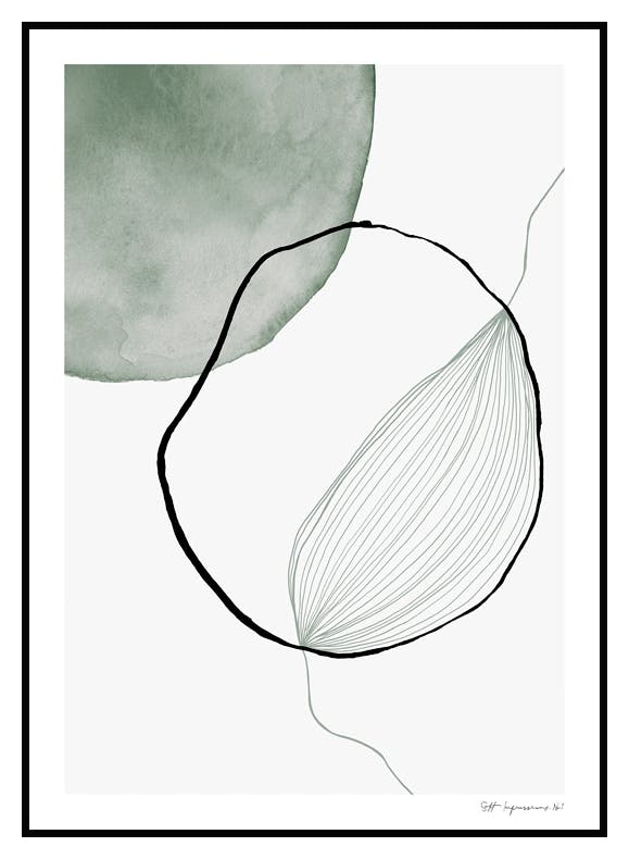 Soft Impressions Nr1 Poster (50x70 cm) - Poster Store