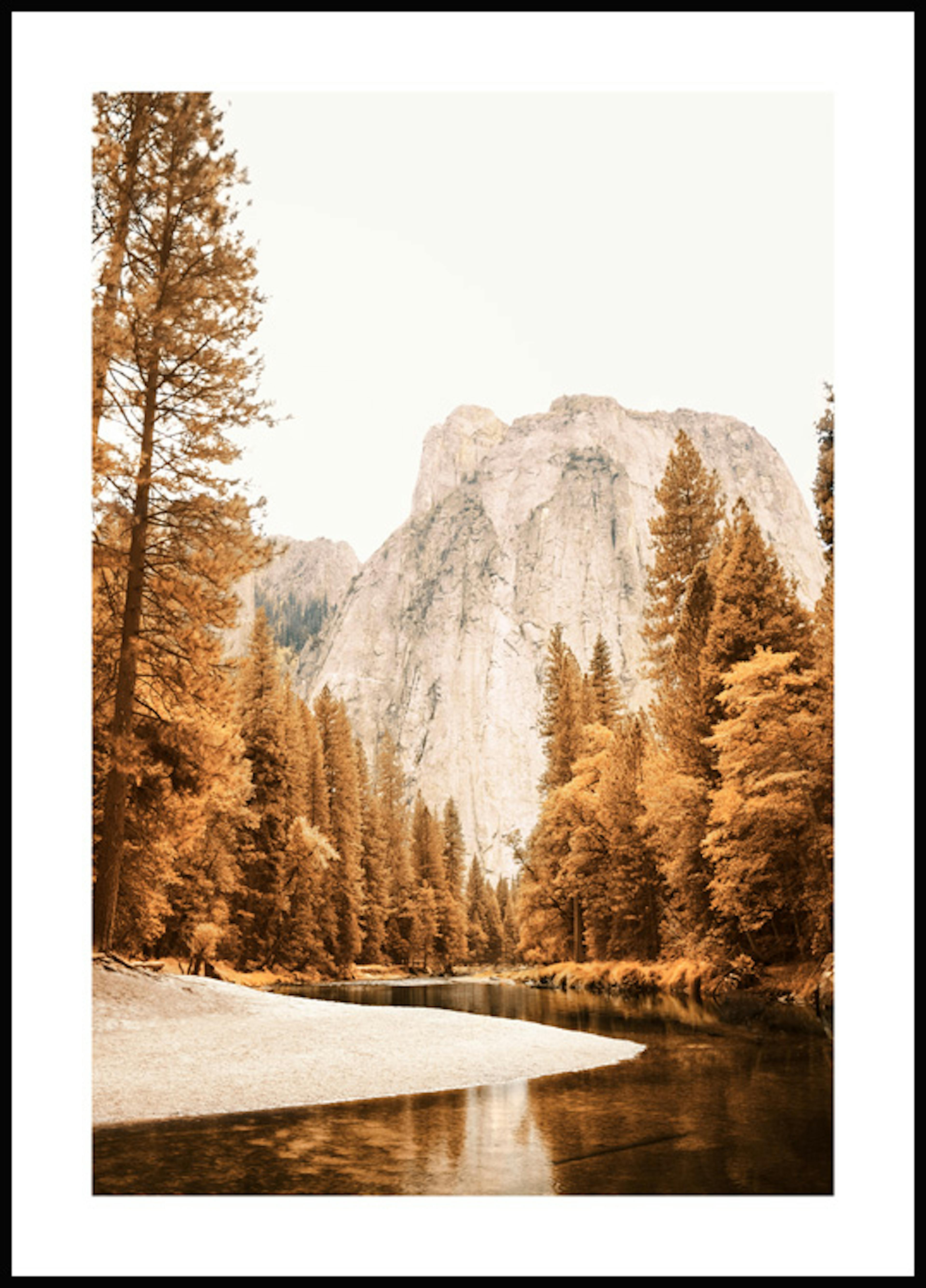 Höst i Yosemite Poster 0