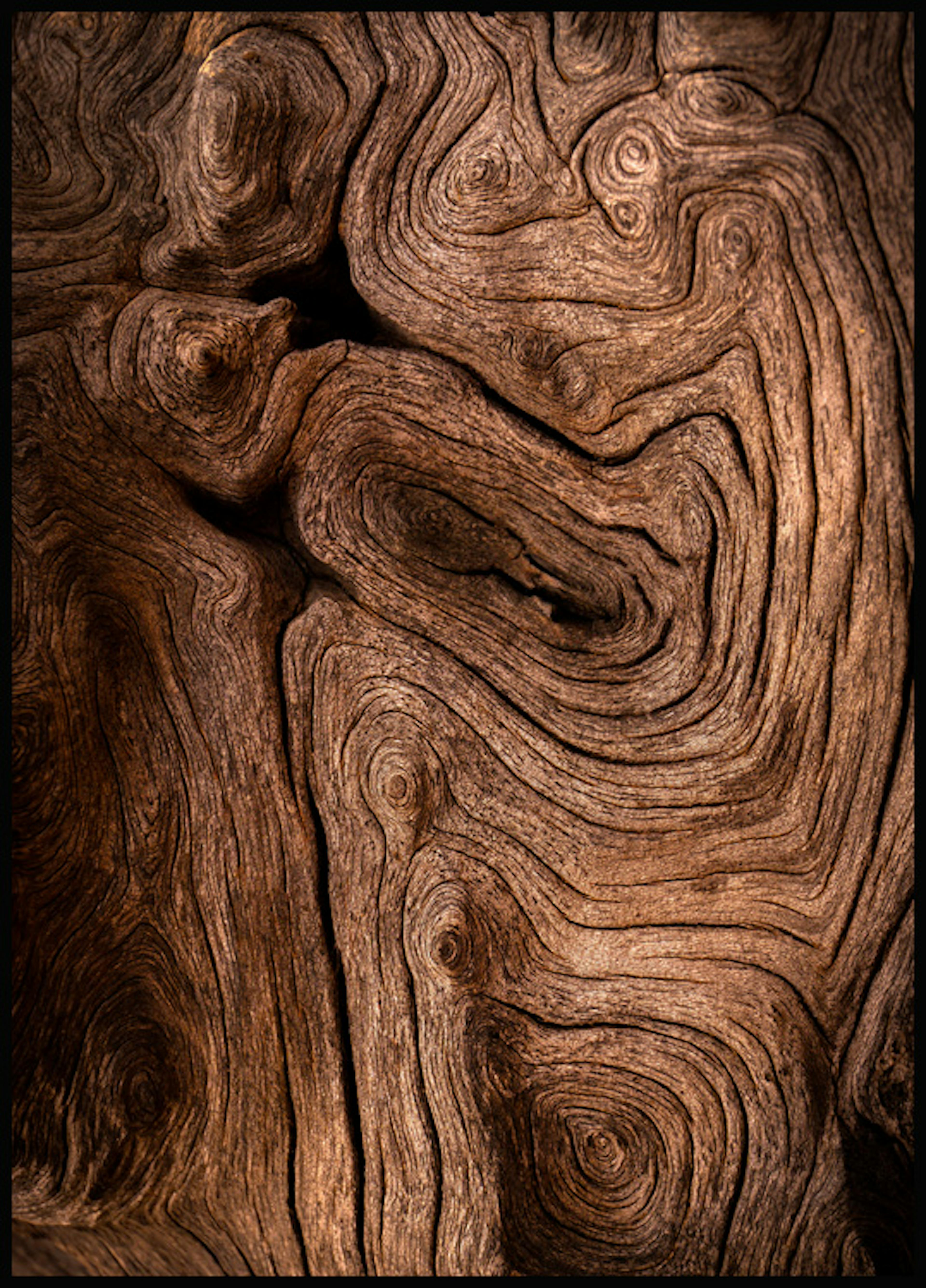 Old Wood Texture Poster 0