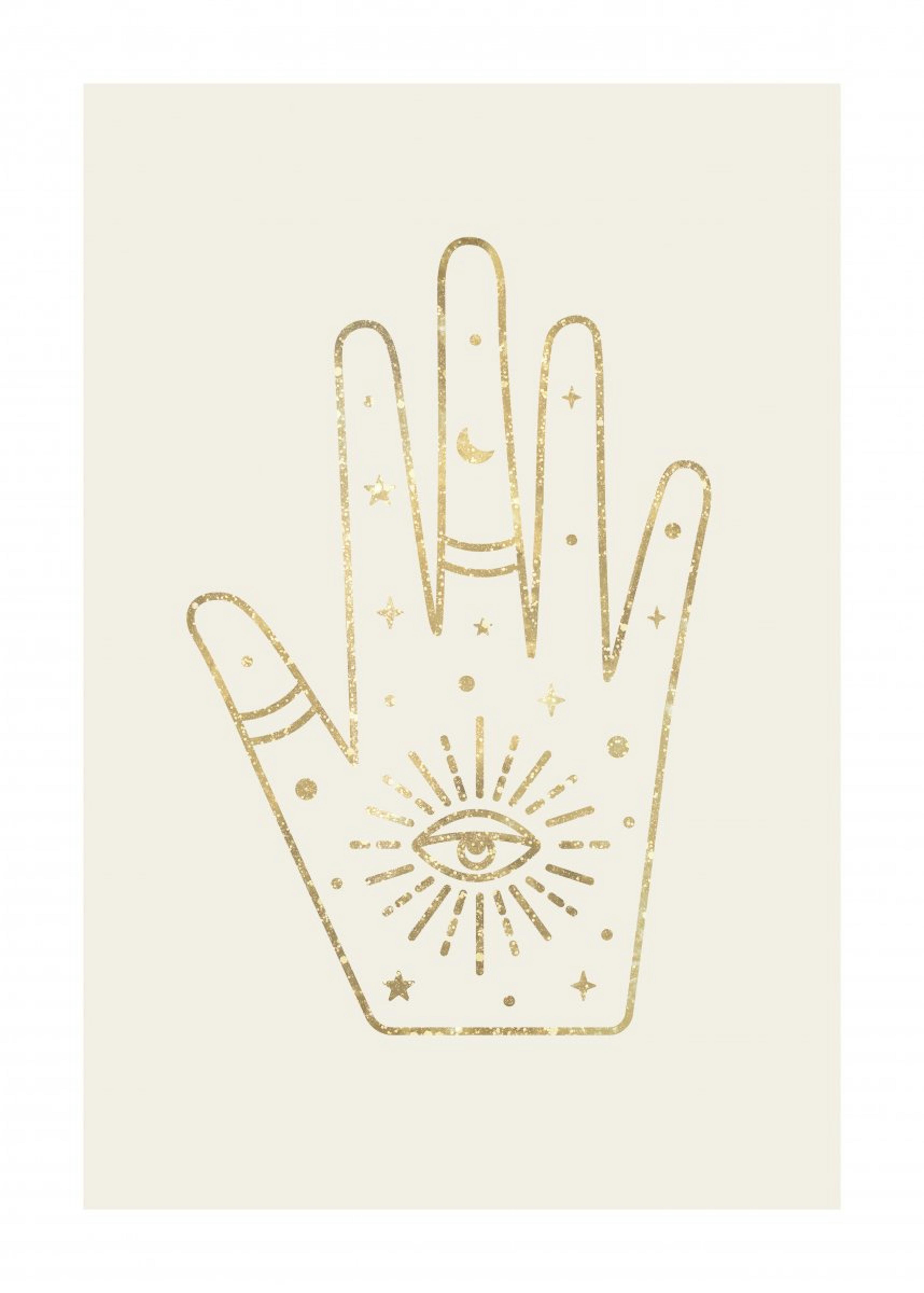 Golden Hand Poster 0