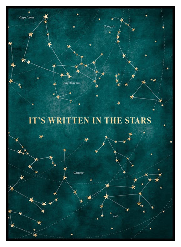 Written in the Stars Poster (50x70 cm) - Poster Store