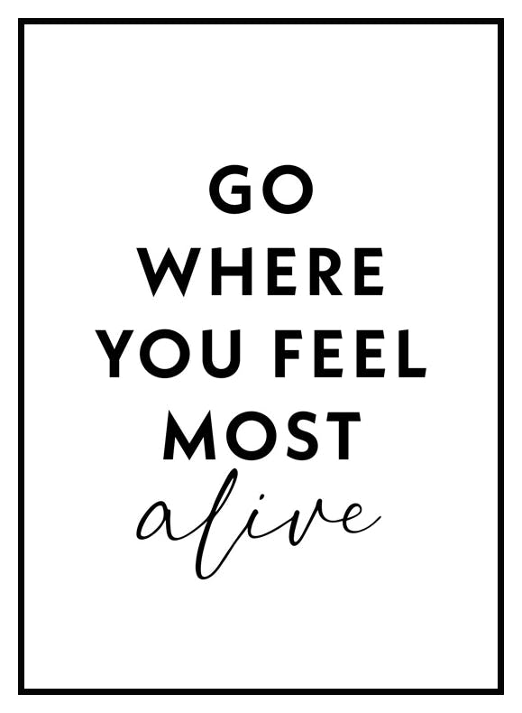 Most Alive Poster (50x70 cm) - Poster Store