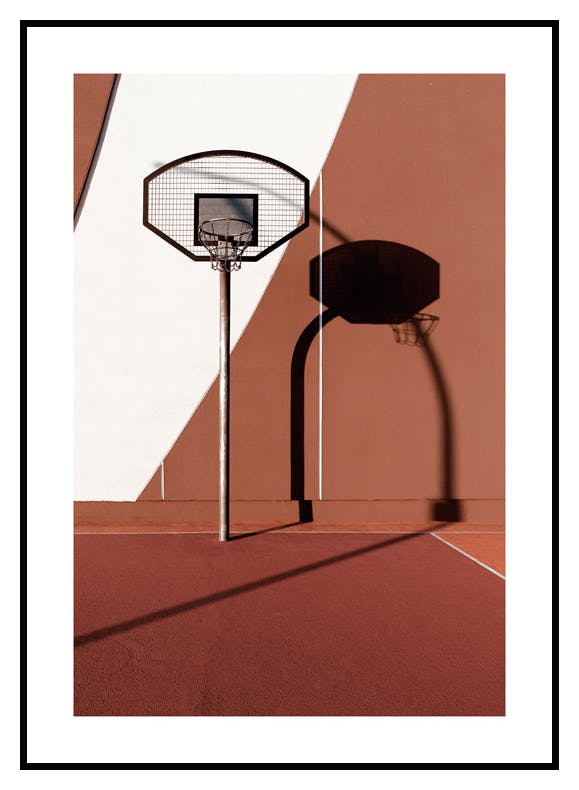 Basketballkorb Poster (50x70 cm) - Poster Store