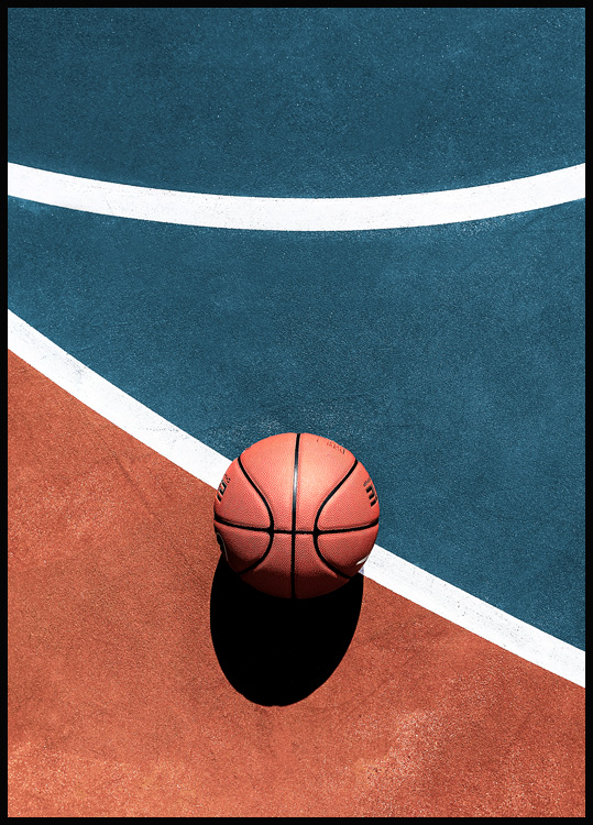 Basketball Poster - Sports wall art and posters