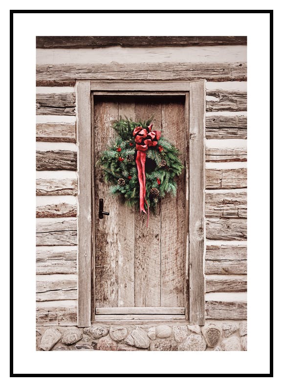 Julekrans Poster (50x70 cm) - Poster Store