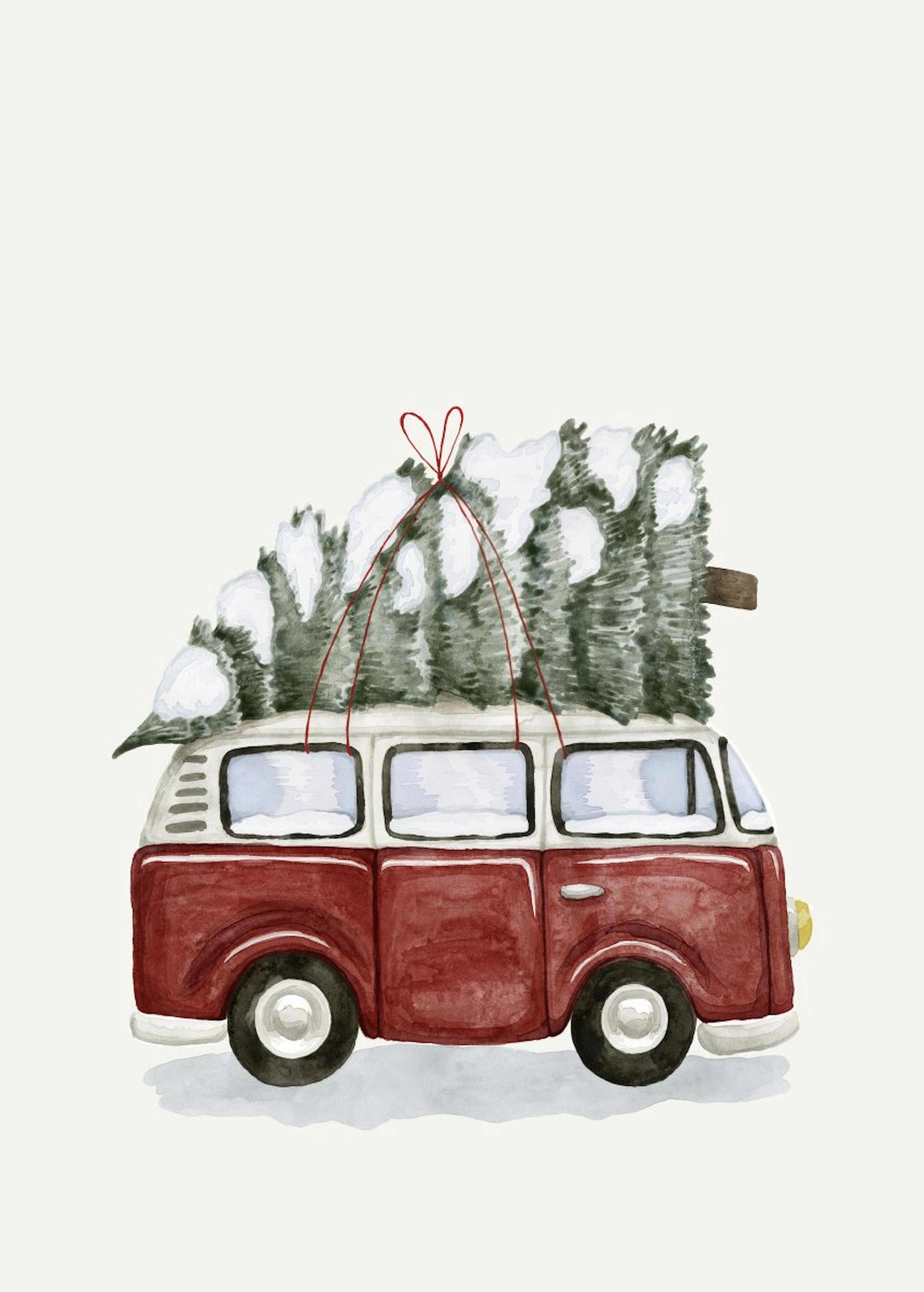 Vánoční autobus Plakát 0