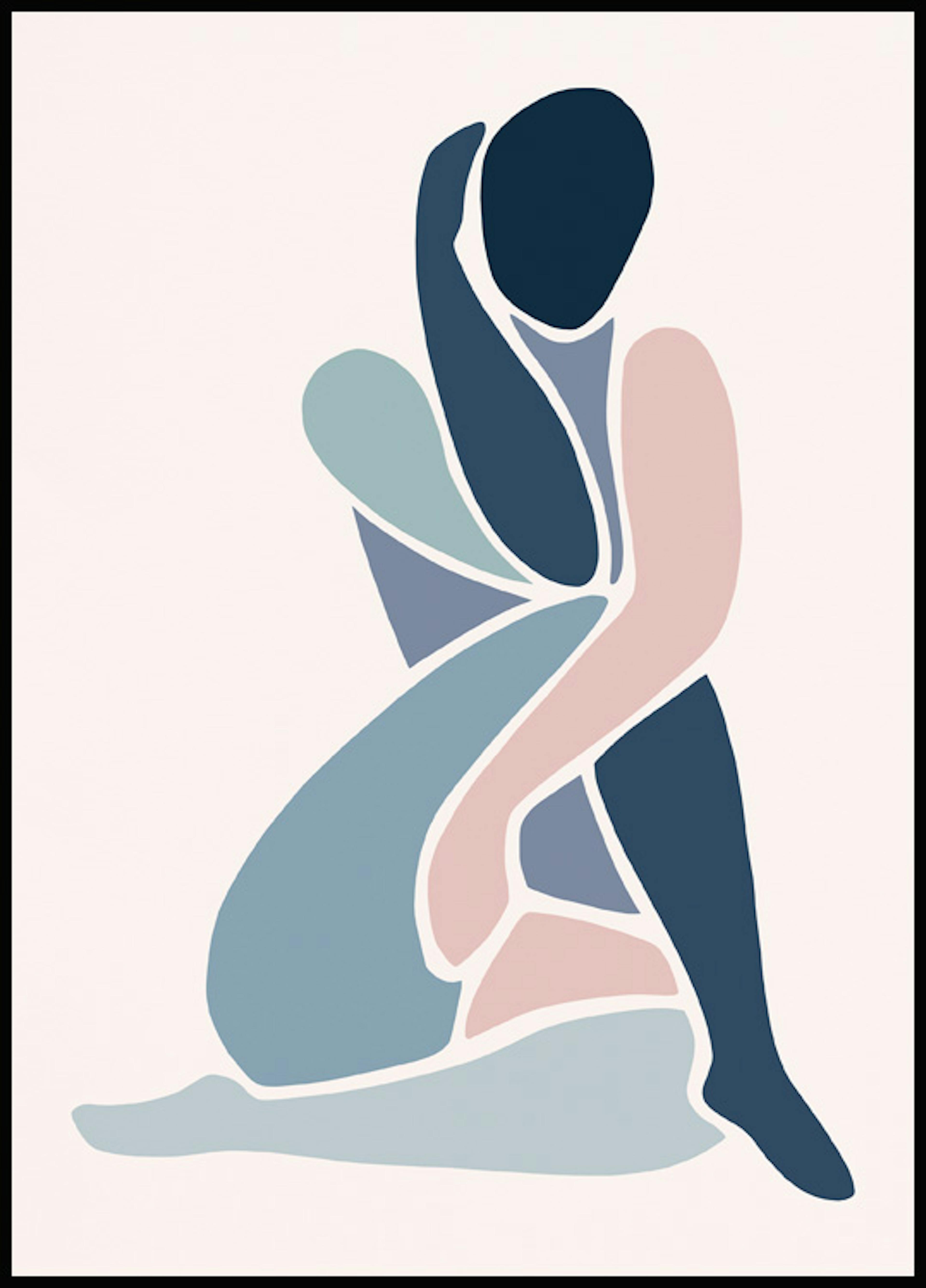Graphic Figure Poster 0