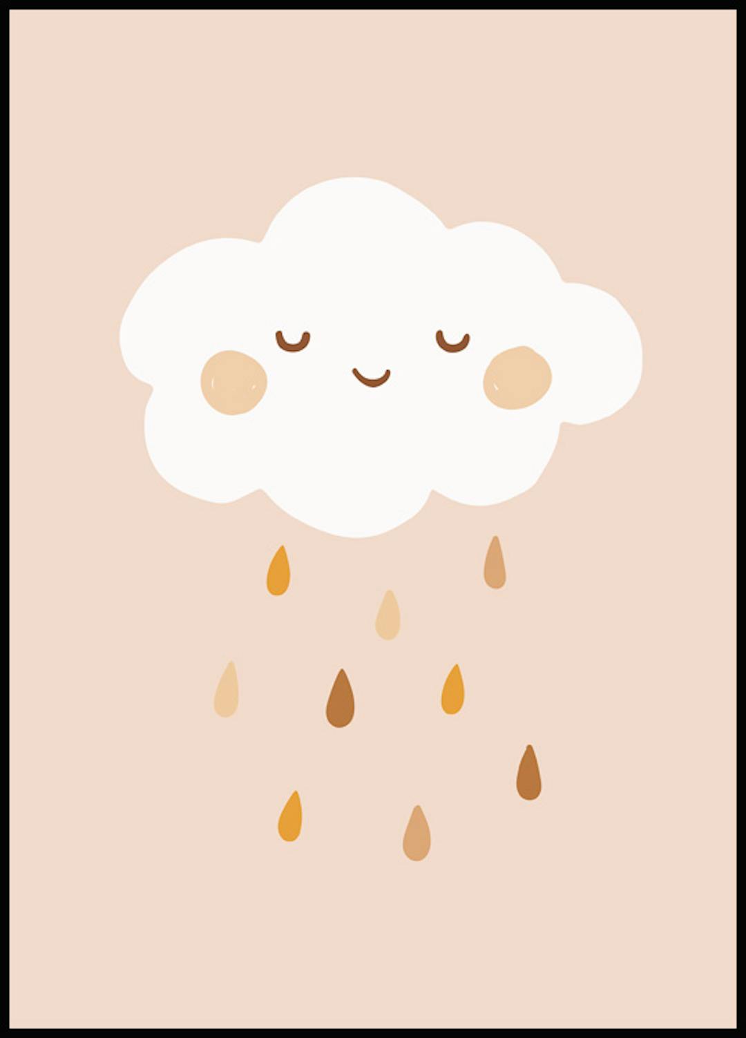 Happy Whale Poster Whale Poster Orange Happy Whale Posterstore UK