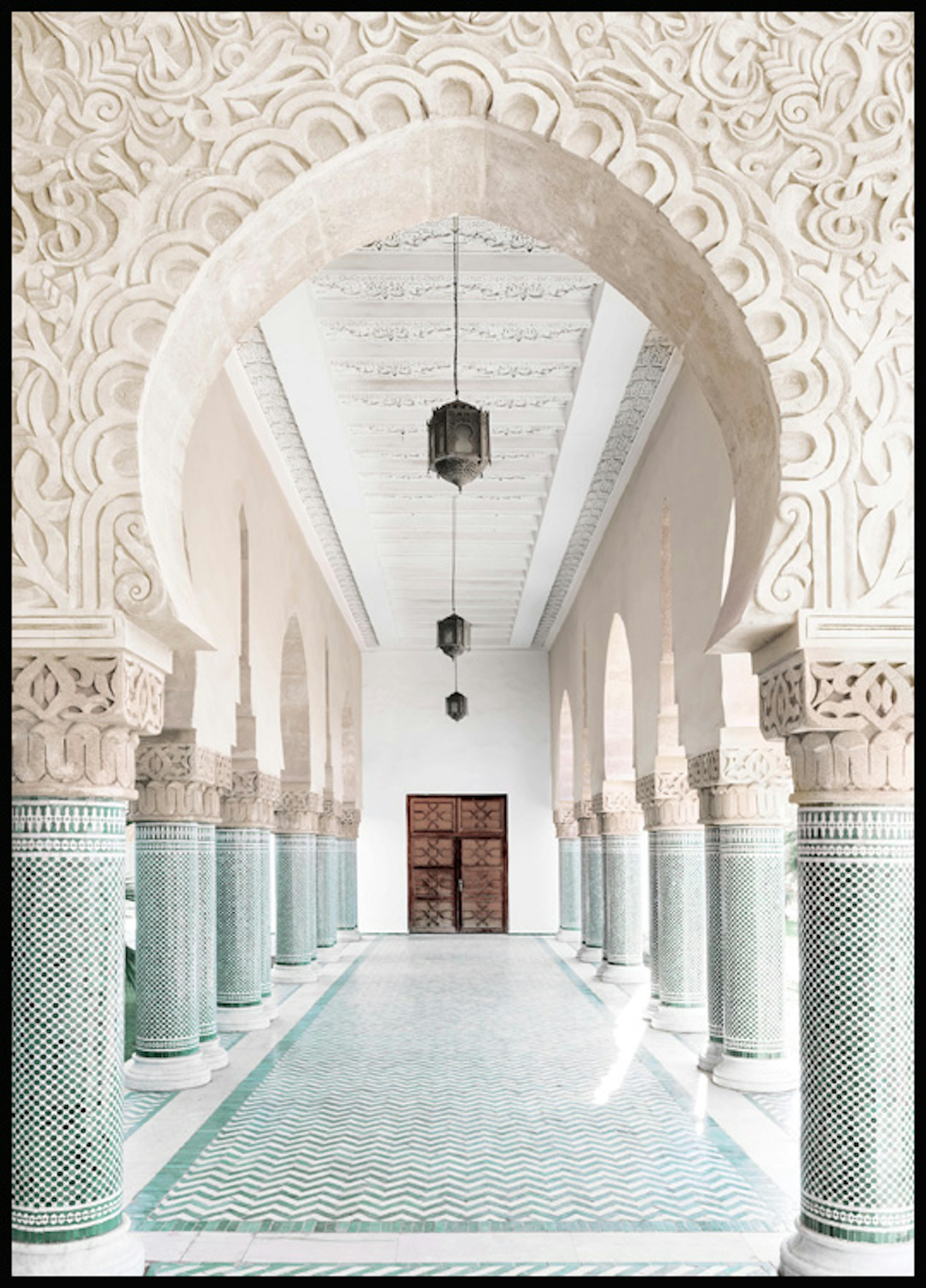 Moroccan Archway Poster 0