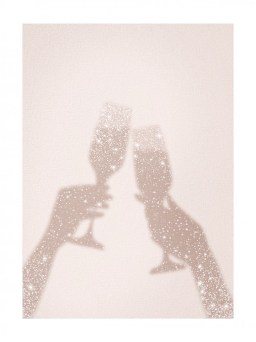 Champagne Cheer Poster 0