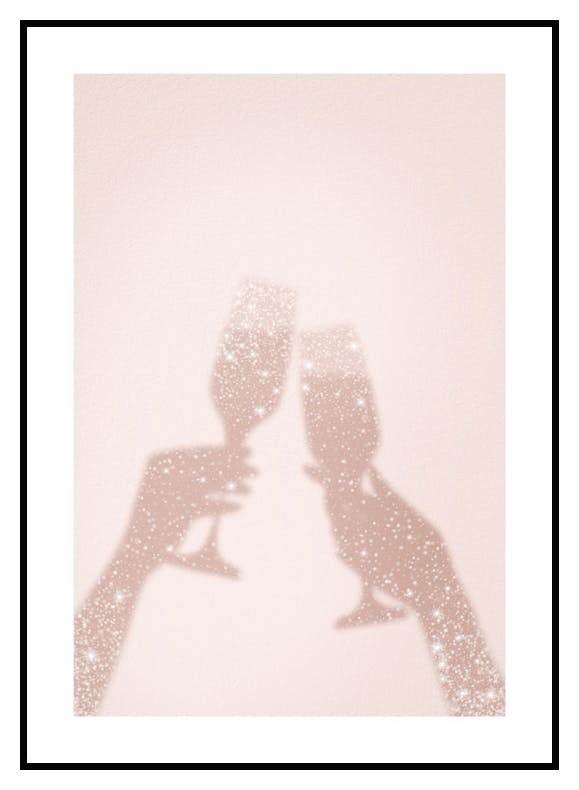 Plakat Szampańska Zabawa (50x70 cm) - Poster Store