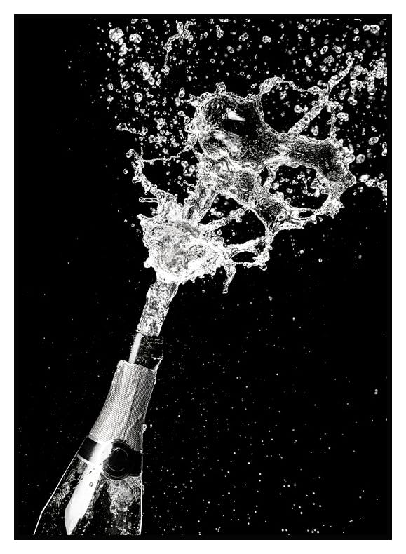 Faites éclater le Champagne (50x70 cm) - Poster Store