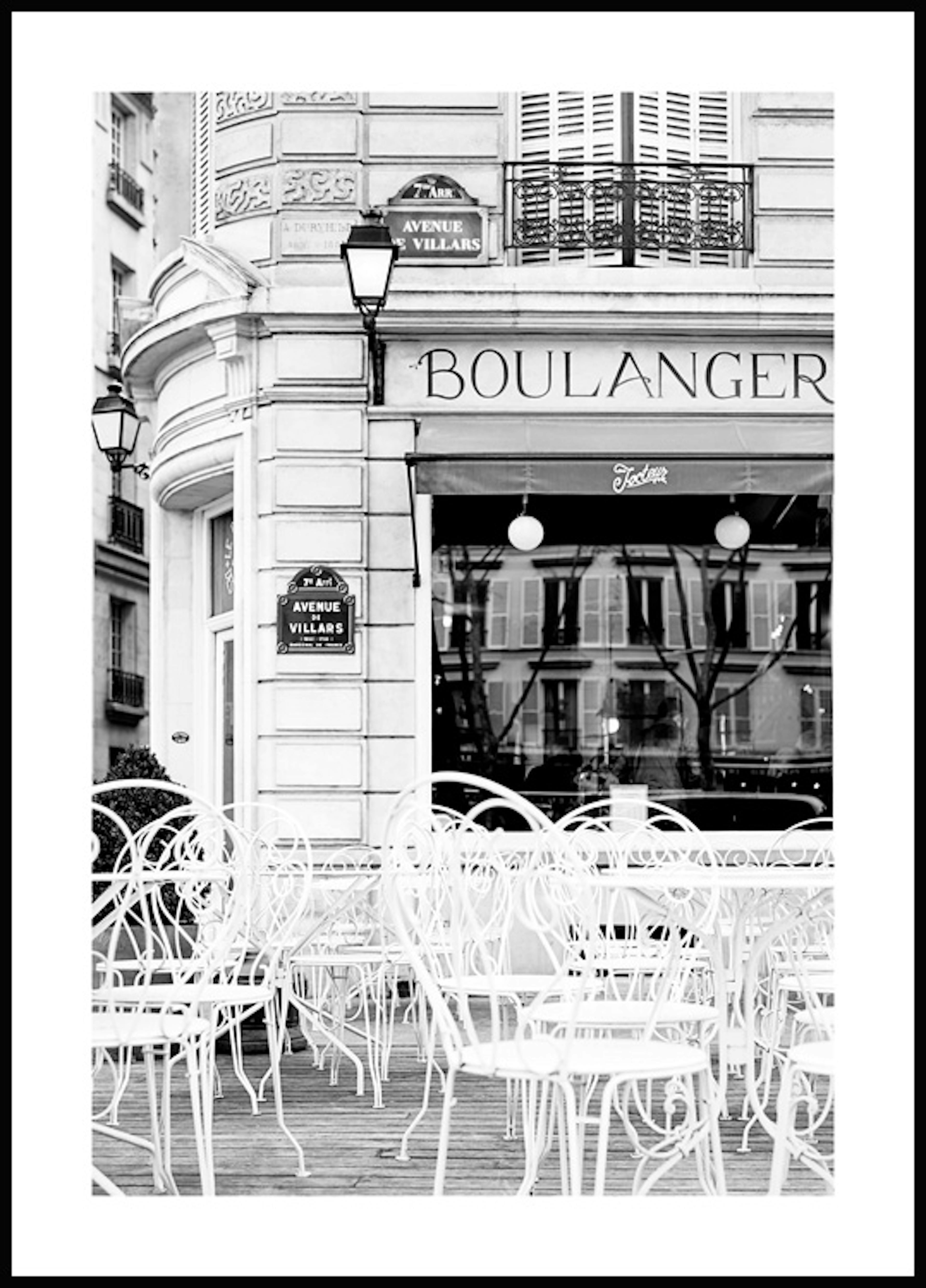 Parijs Bakkerij Poster 0