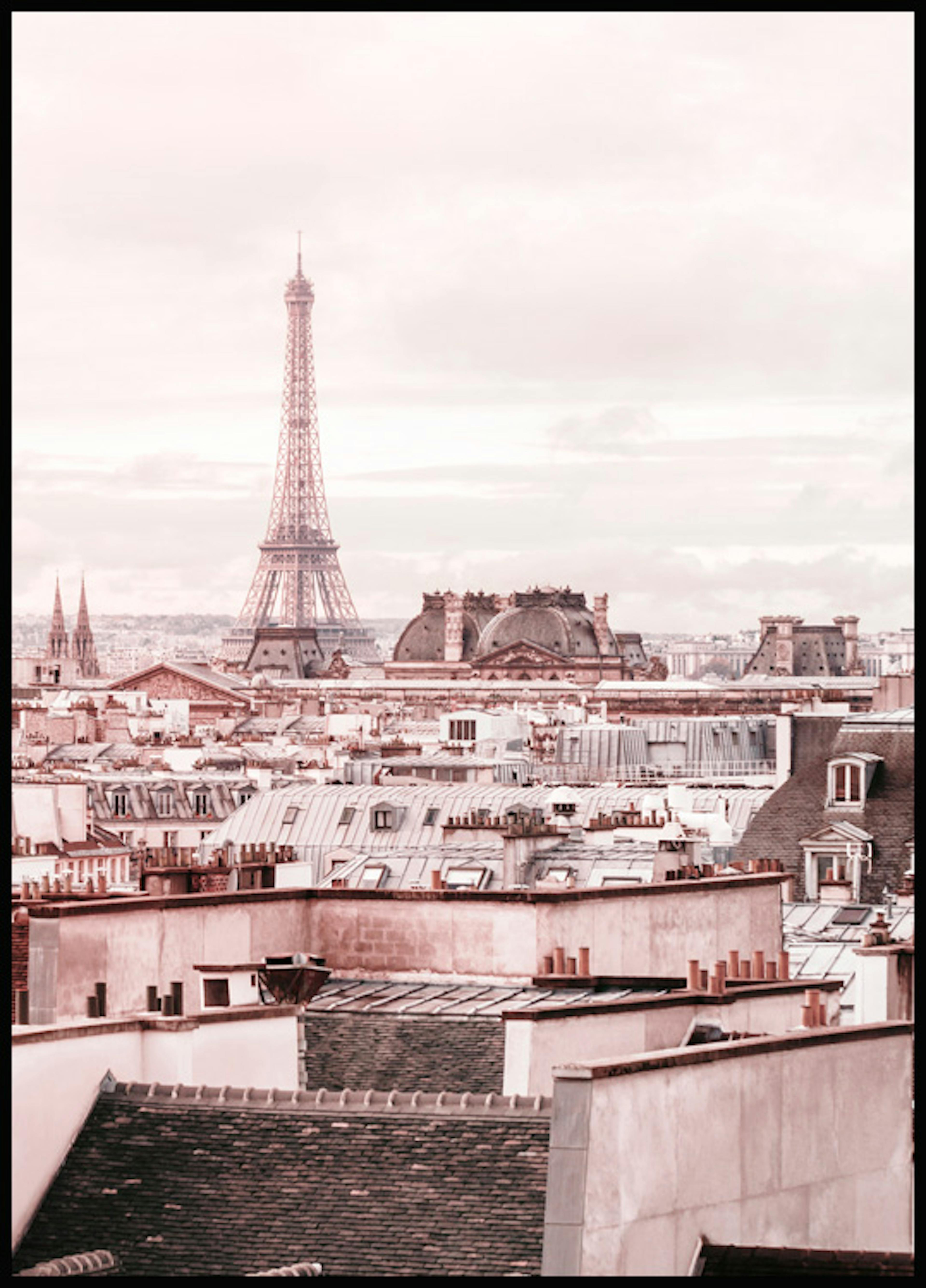 Pink Paris Poster 0