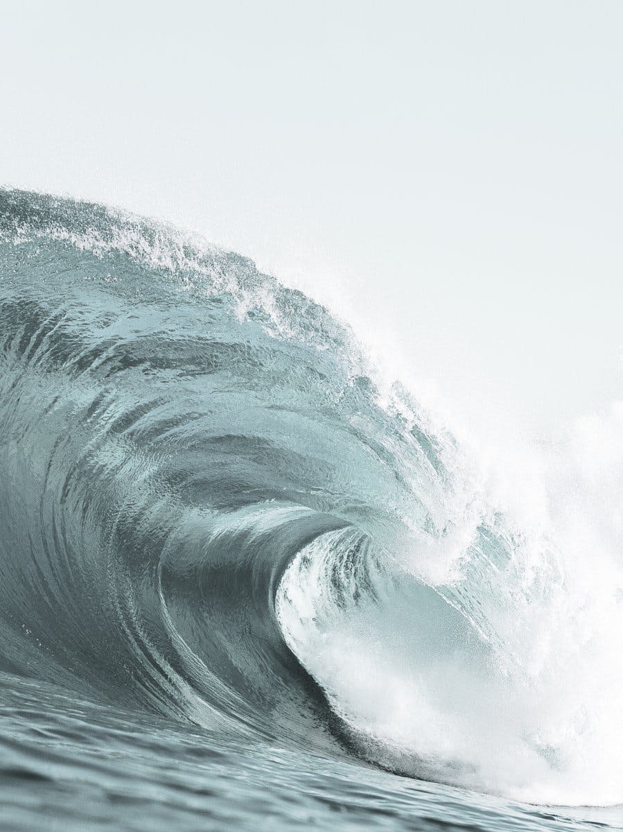 Store Bølger Plakat 0