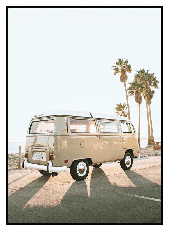 Beach Van Poster (50x70 cm) - Poster Store