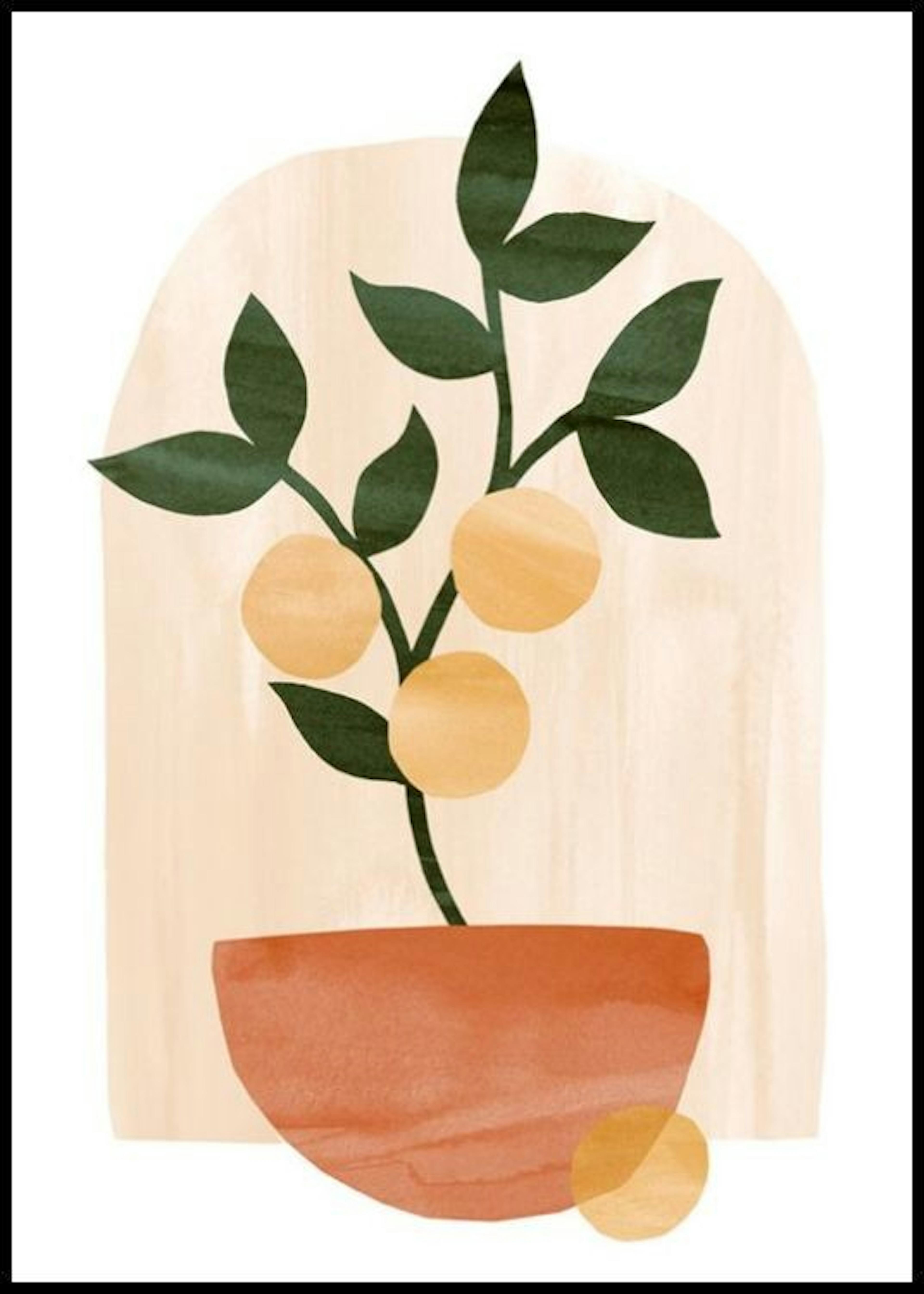Abstract Lemon Tree Poster thumbnail
