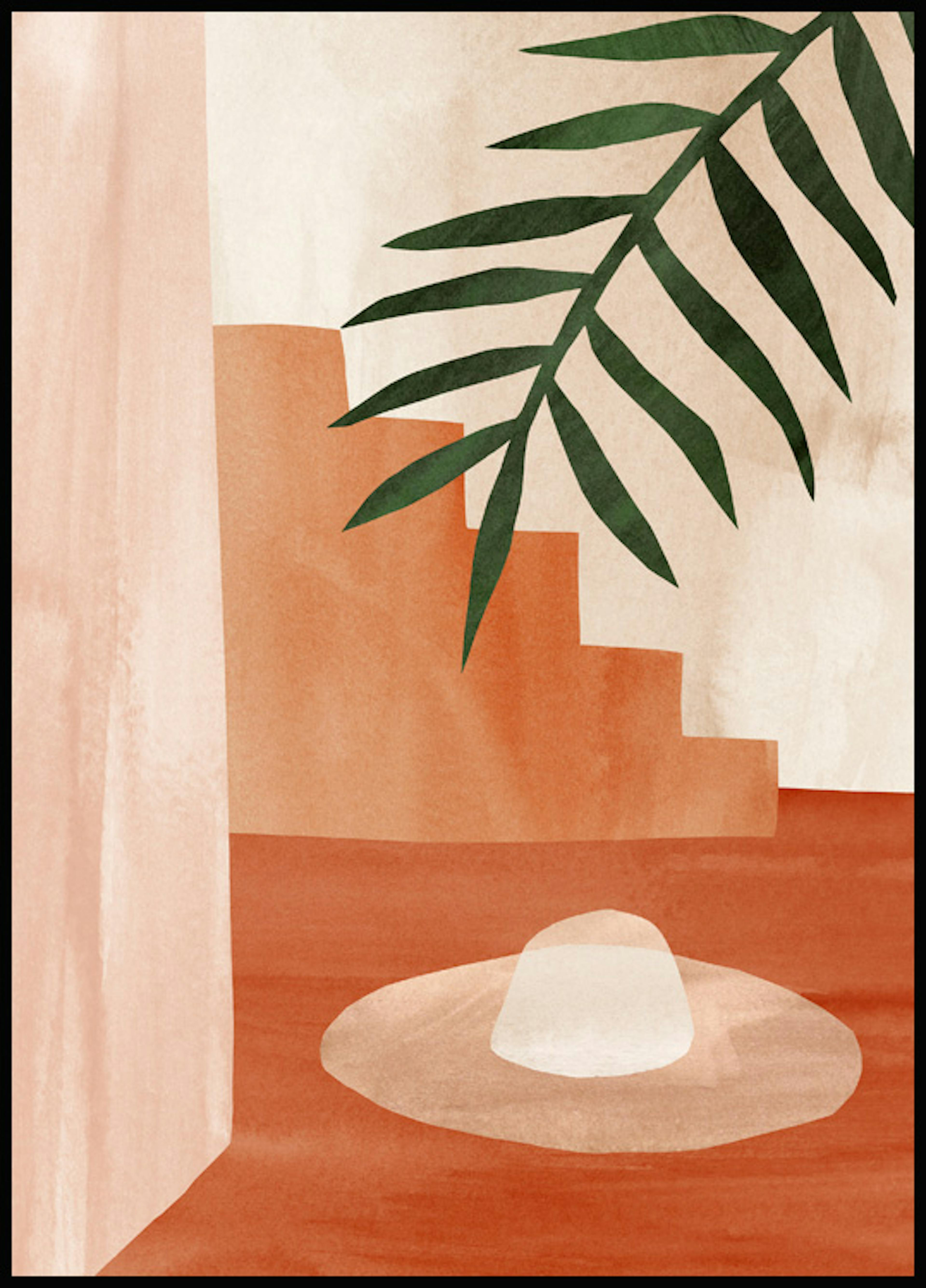 Abstrakter Hut Poster 0