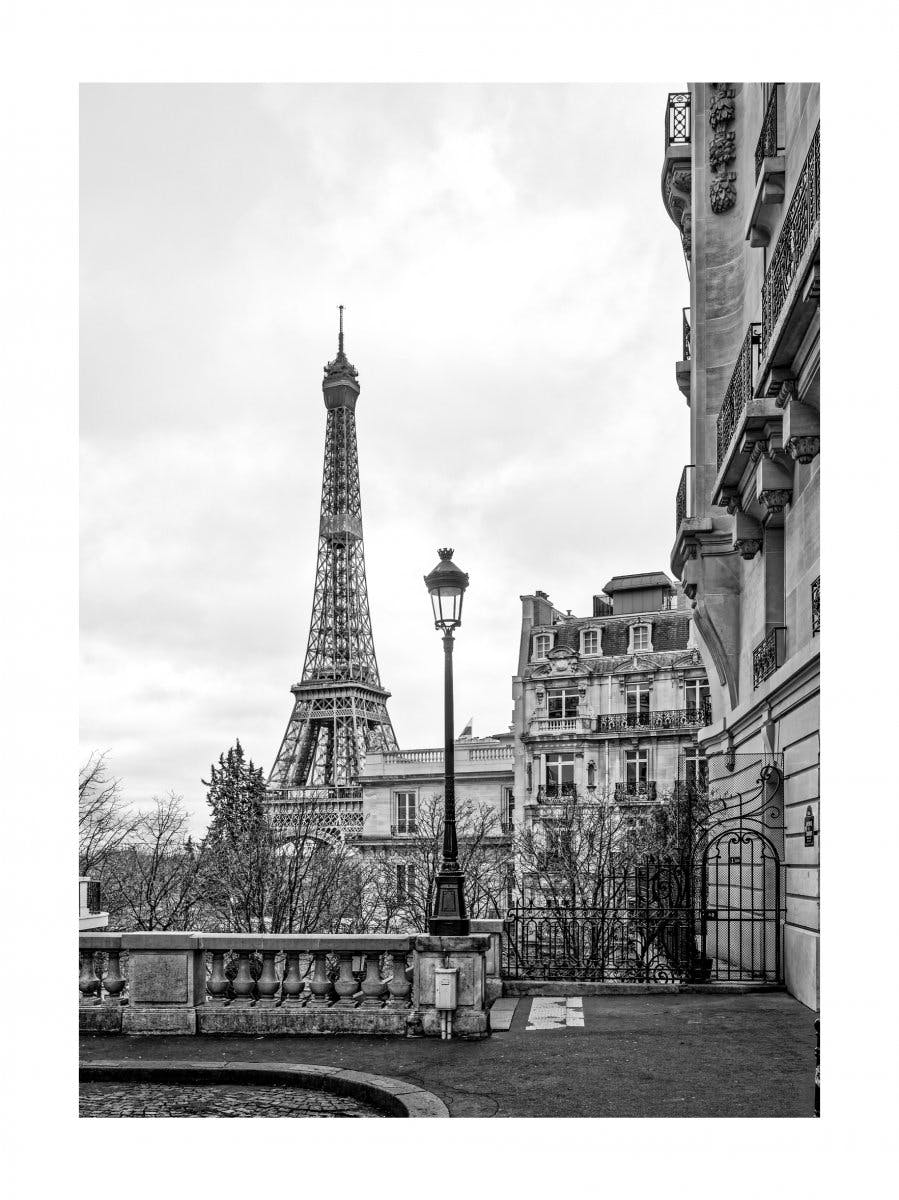 Paris Gate Utsikt Poster 0