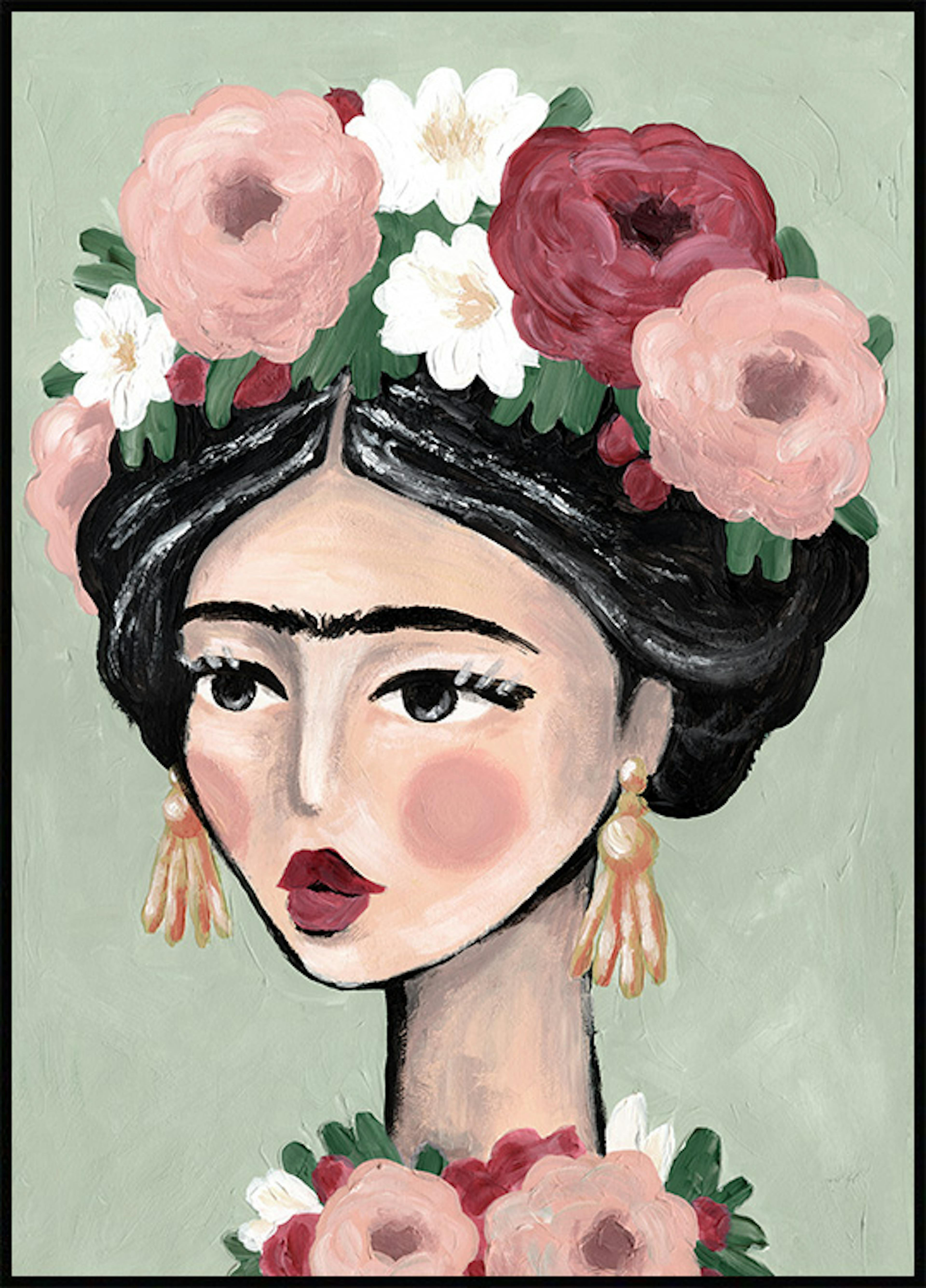 Peinture Frida Kahlo Poster 0