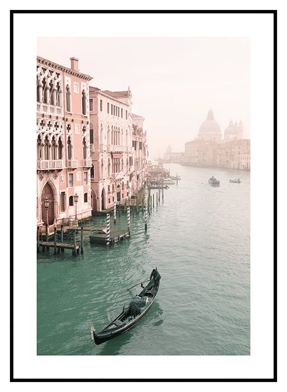 Venetië Gondola Poster (50x70 cm) - Poster Store
