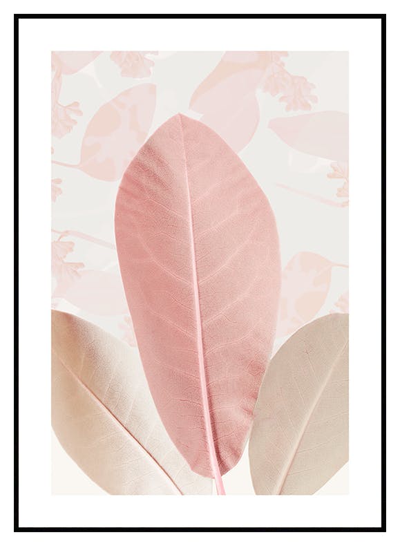 Pastell Blad Poster (21x30 cm) - Poster Store