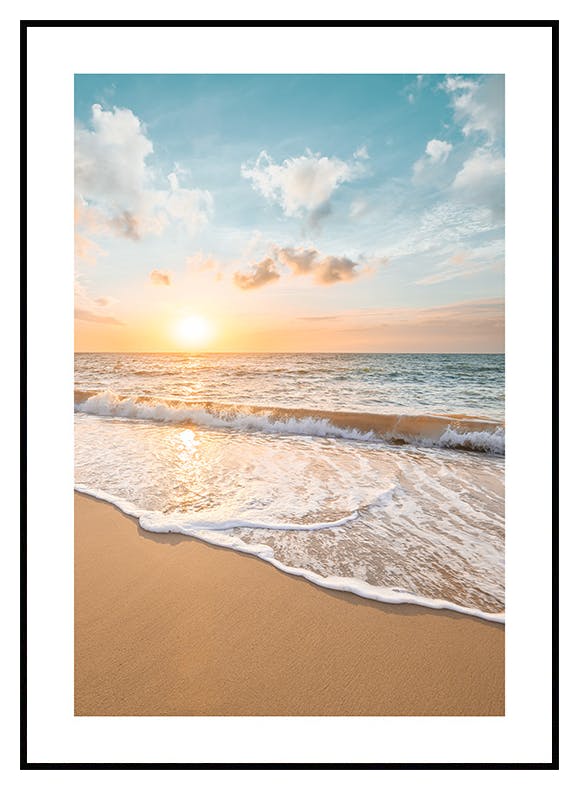 Varm Solnedgang Poster (30x40 cm) - Poster Store