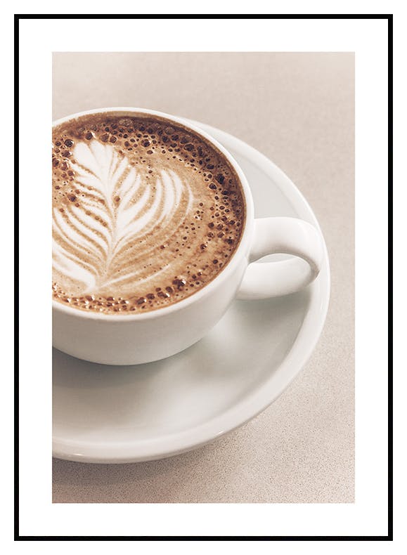 Caffè Latte Poster (21x30 cm) - Poster Store