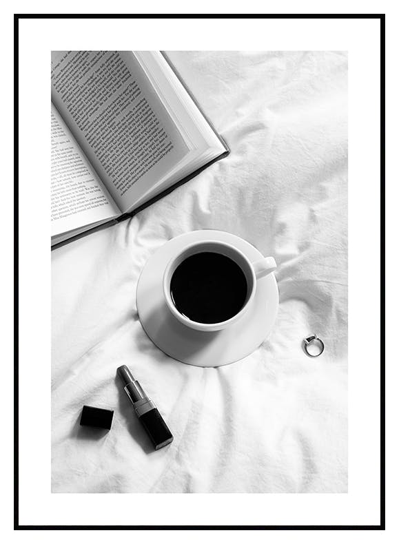 Café au Lit Poster (30x40 cm) - Poster Store