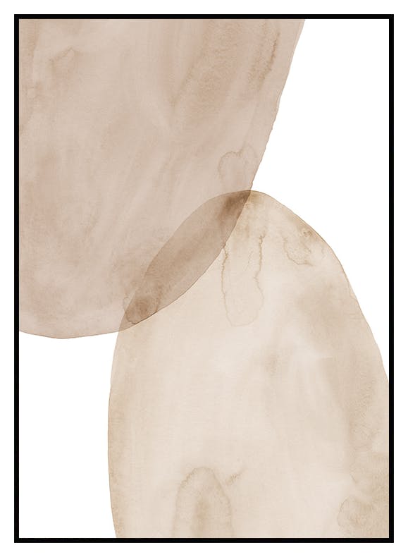 1. nyugalom absztrakt poszter (30x40 cm) - Poster Store