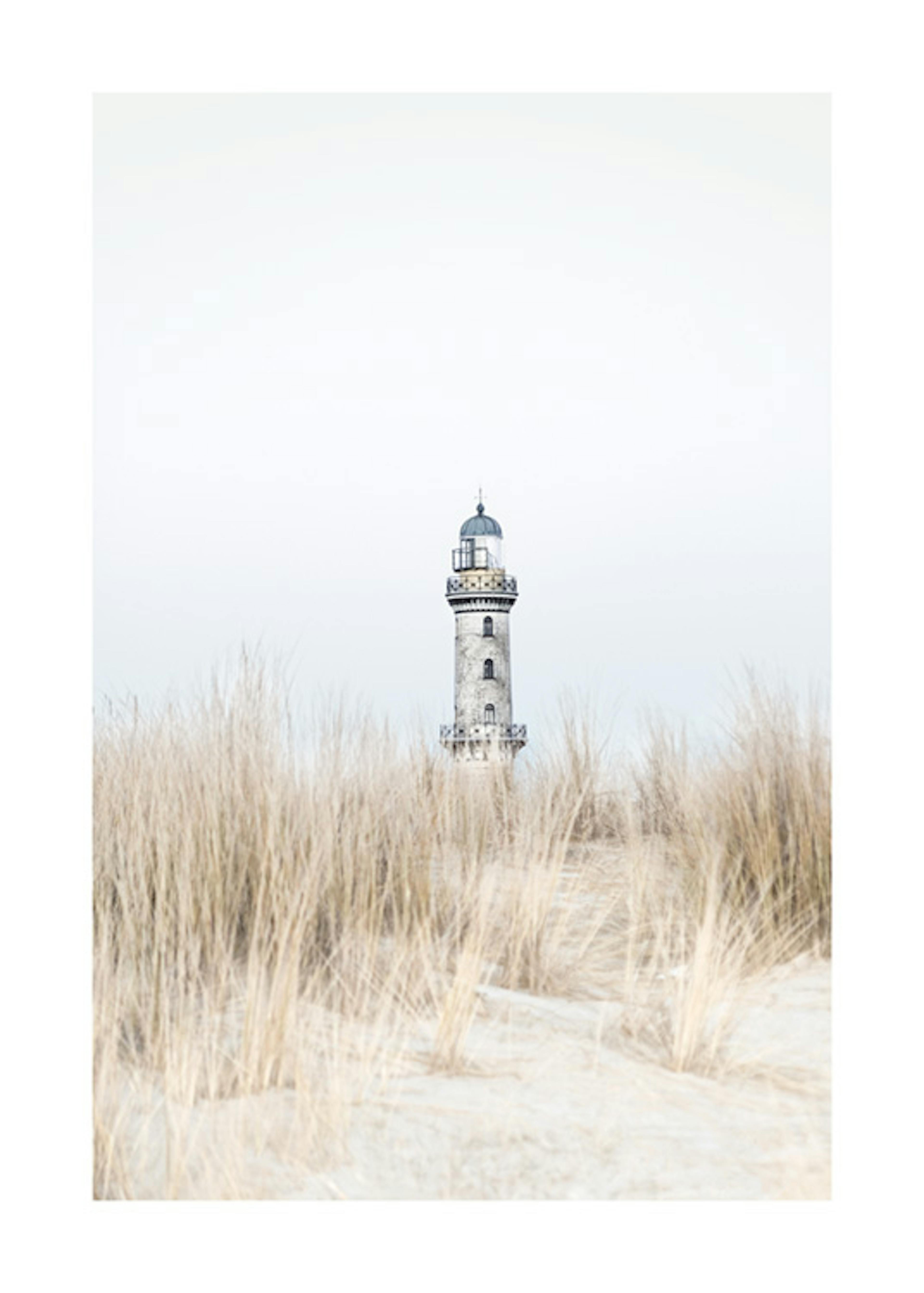 Beach Lighthouse Poster 0