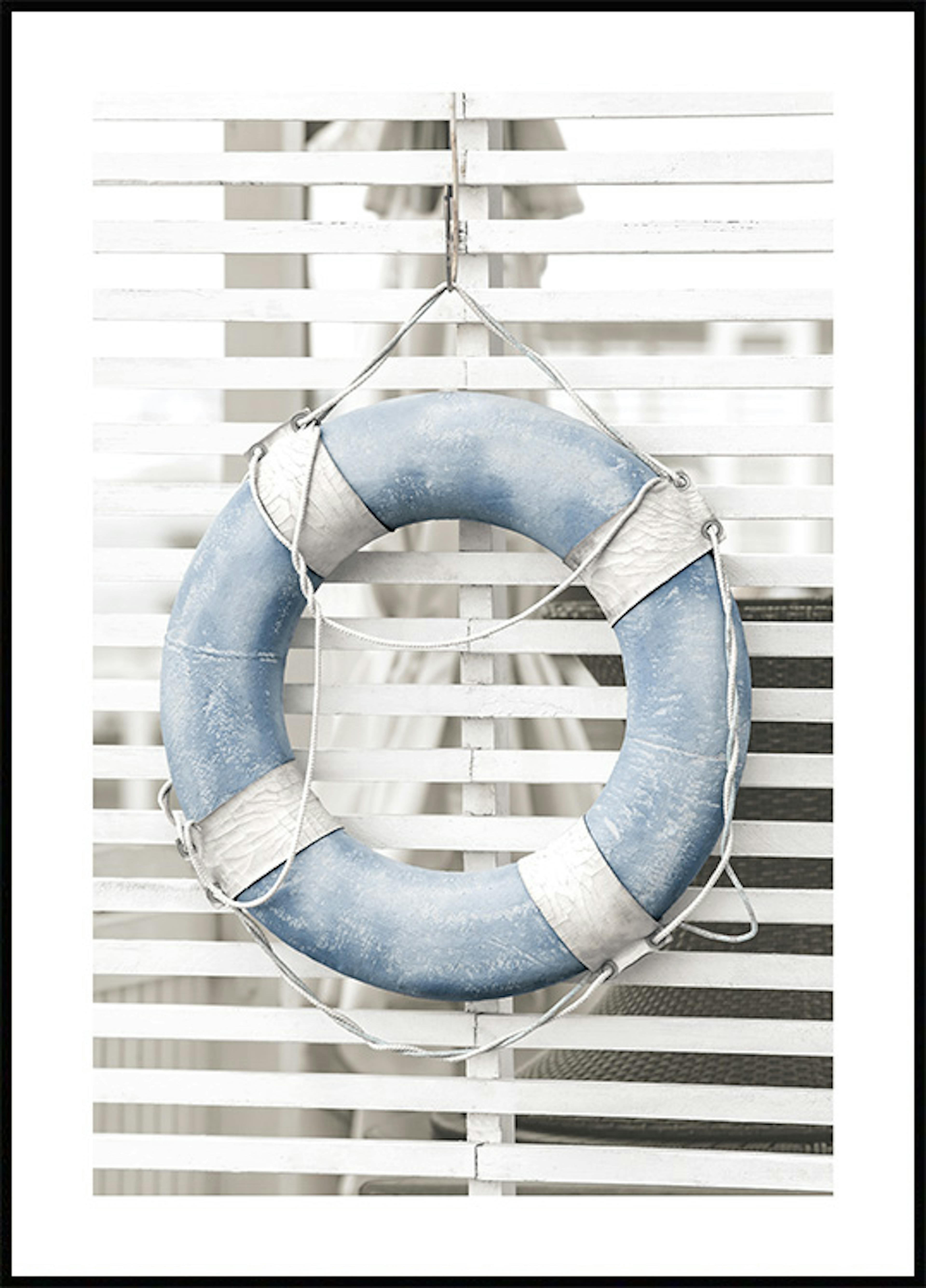 Blue Lifebuoy Poster 0