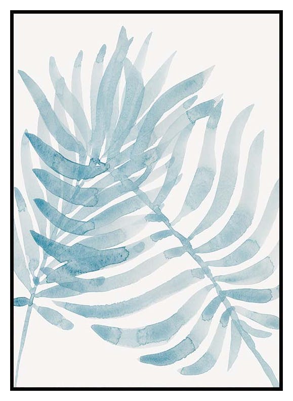 Akwarelowy Liść Plakat (50x70 cm) - Poster Store