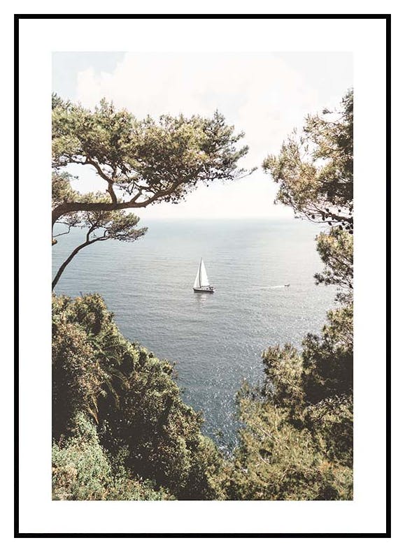 Toskania Plakat na łódź (30x40 cm) - Poster Store