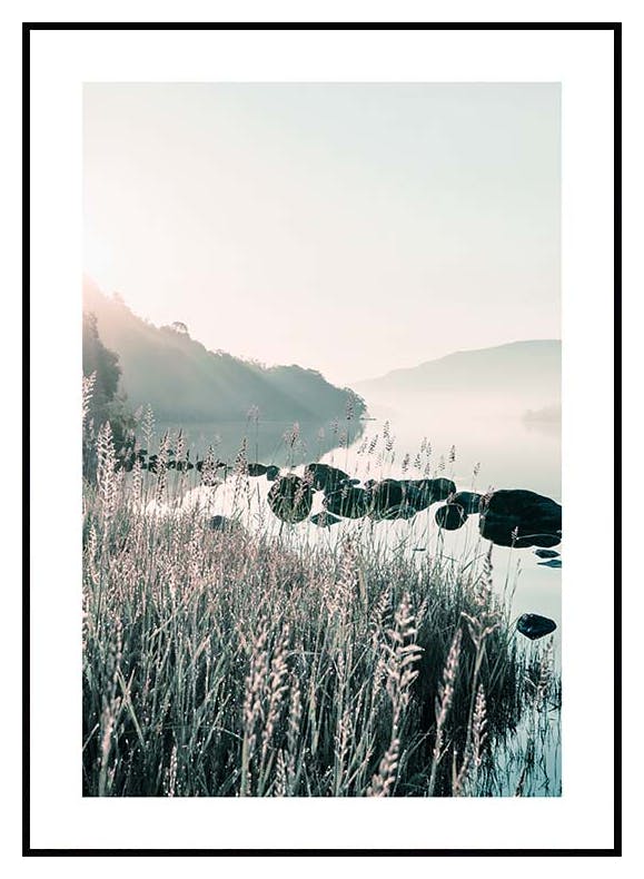 Lake at Sunrise Poster (50x70 cm) - Poster Store
