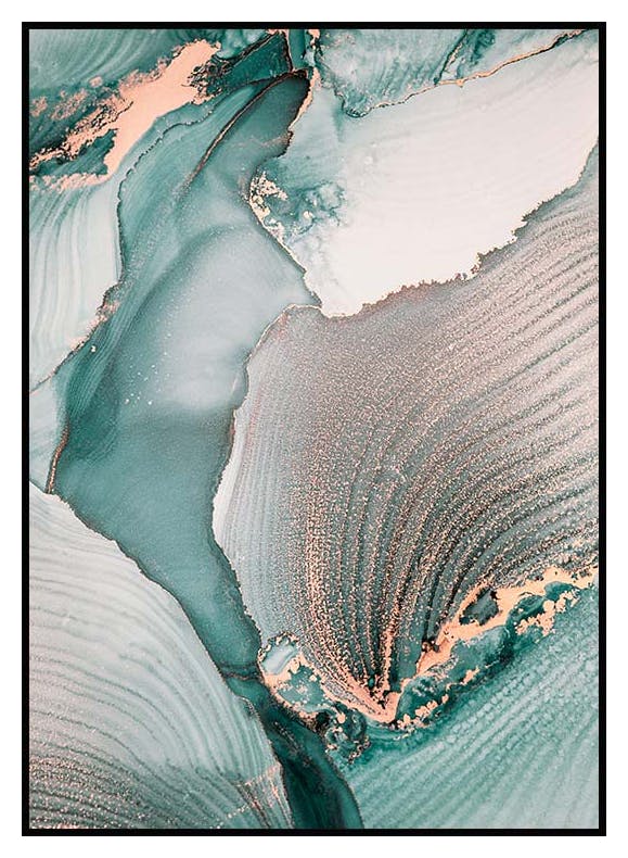 Absztrakt Szirom Textúra No1 poszter (30x40 cm) - Poster Store