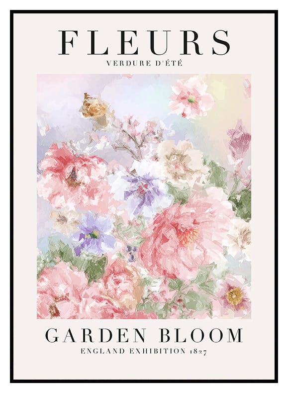 Tuin Bloom Poster (30x40 cm) - Poster Store
