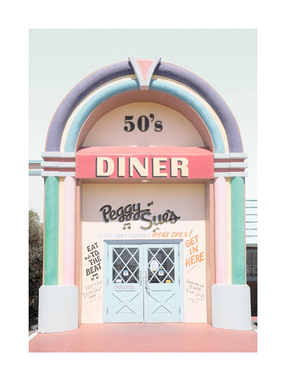 Peggy Sue's Diner Poster 0