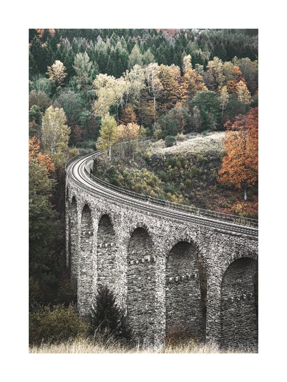 Cartel del viaducto de piedra 0