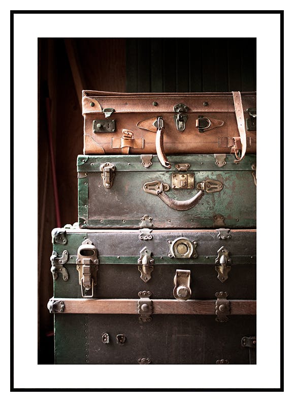 Koffer-Poster (50x70 cm) - Poster Store