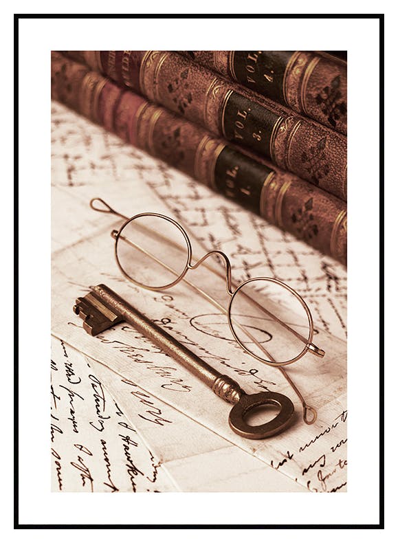 Wizard's Desk poster (30x40 cm) - Poster Store