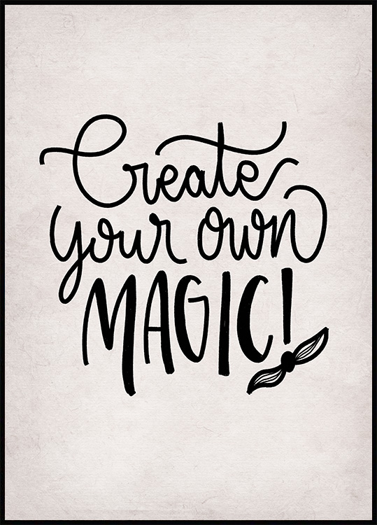 Create Your Own Magic Poster