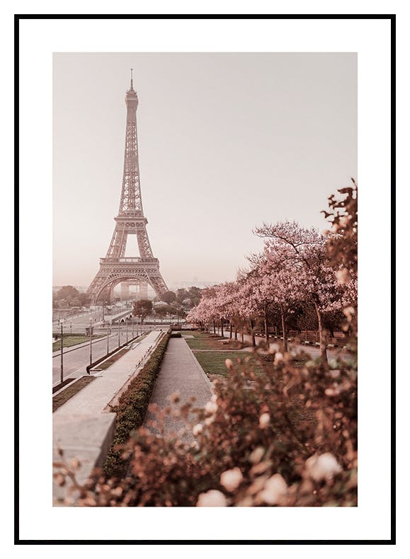 Poranek w Paryżu Plakat (30x40 cm) - Poster Store