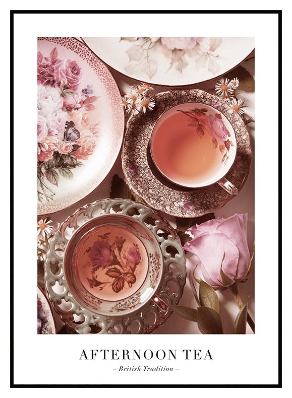 Afternoon Tea (30x40 cm) - Poster Store