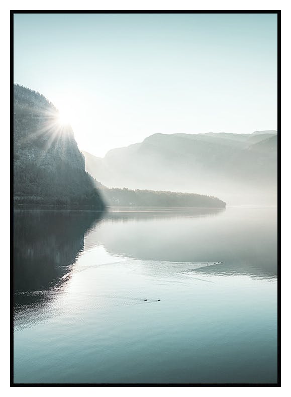 Hallstatt No1 plakat (30x40 cm) - Poster Store