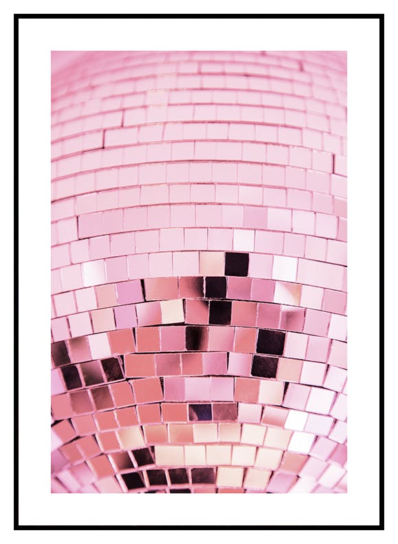 Pink Disco Poster (30x40 cm) - Poster Store
