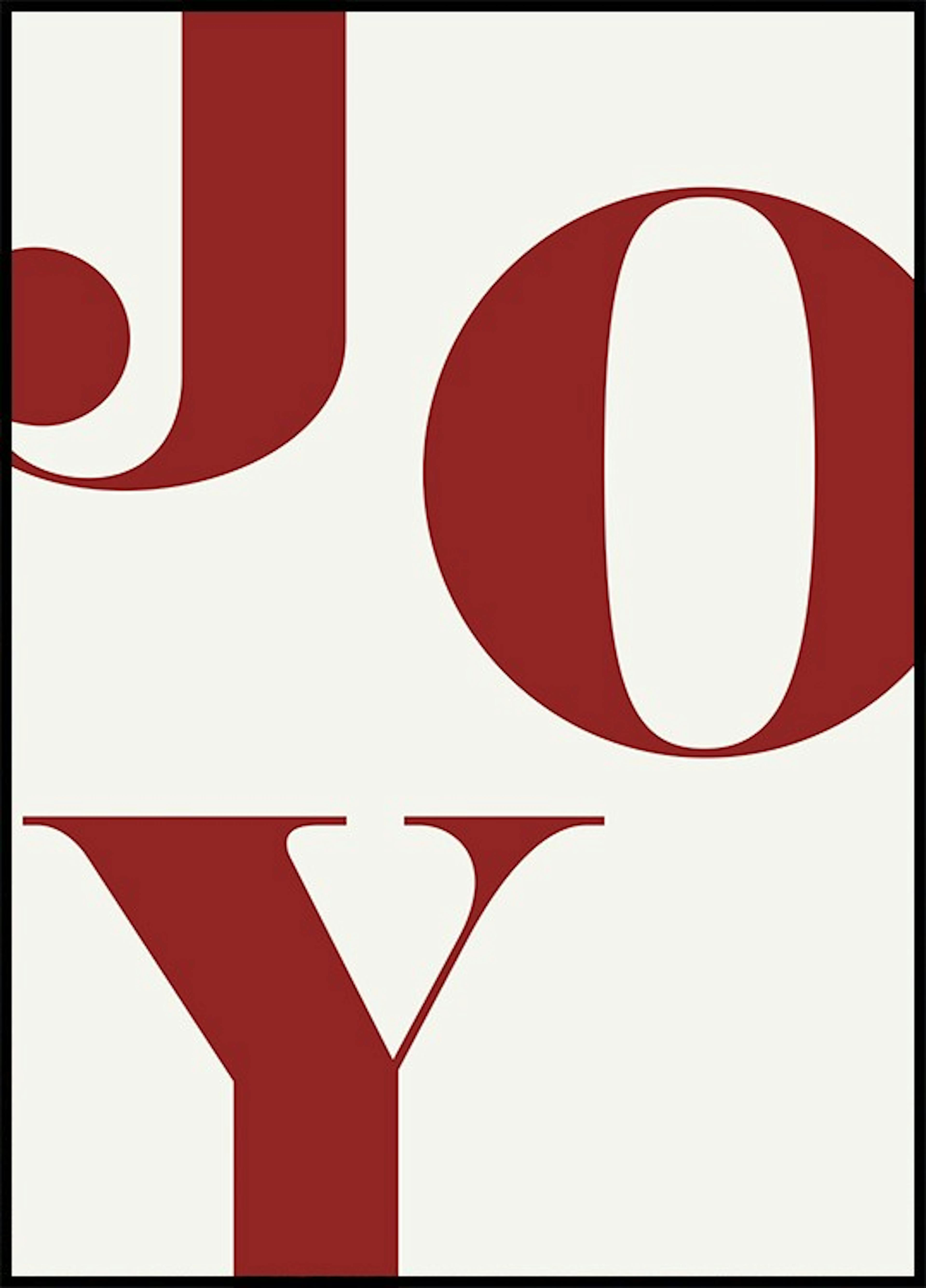 Affiche Joy in Red 0